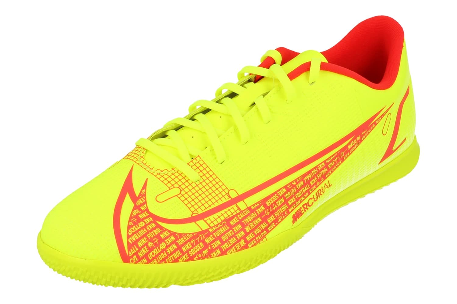 Nike Vapor 14 Club IC Gula fotbollsskor för herrar