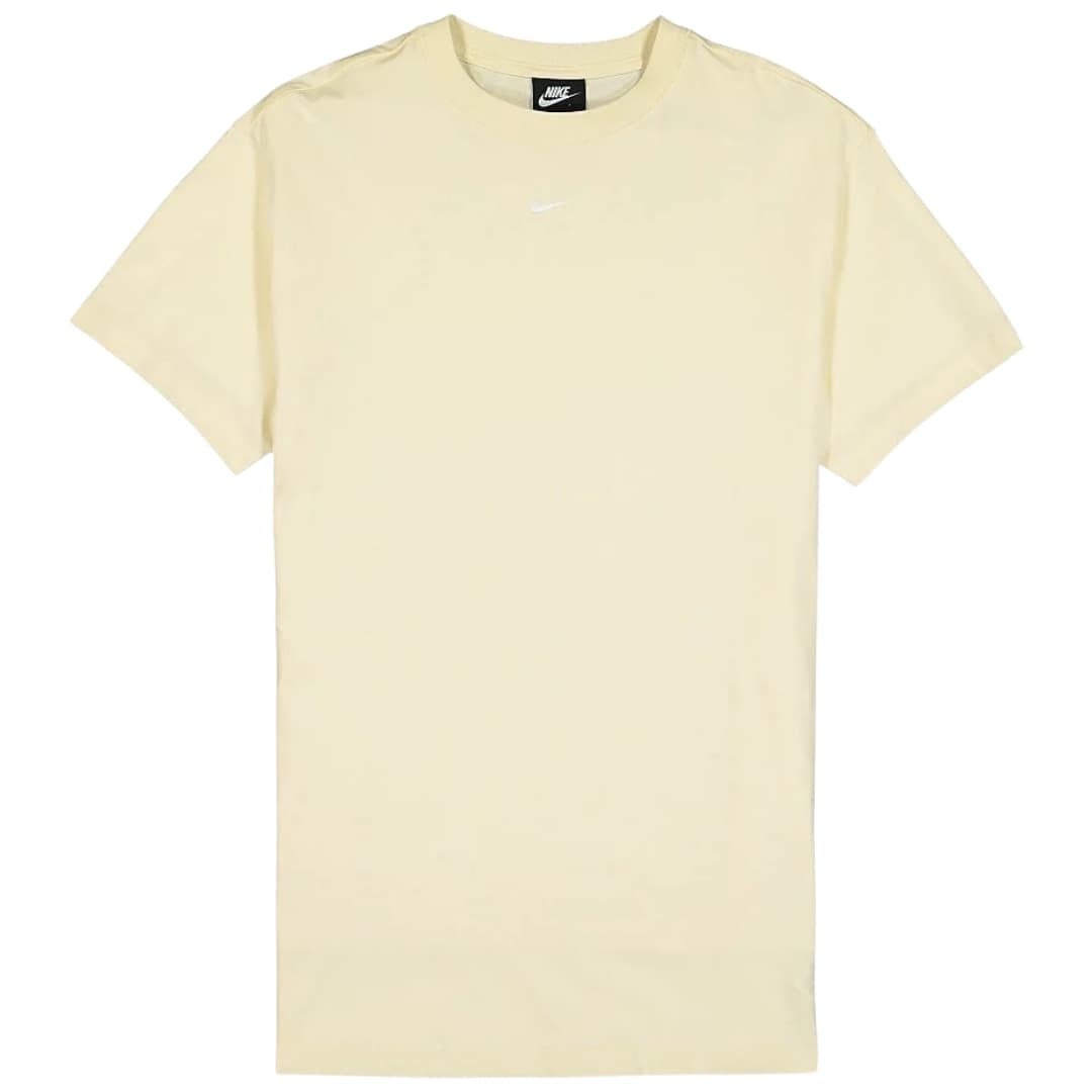 Nike Swoosh Logo Loose Fit Cream T-shirt