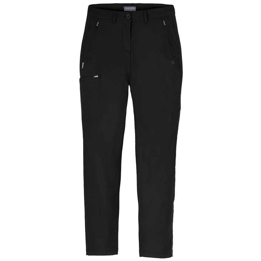 Craghoppers Dam/Ladies Expert Kiwi Pro Stretch Vandringsbyxa (Svart)