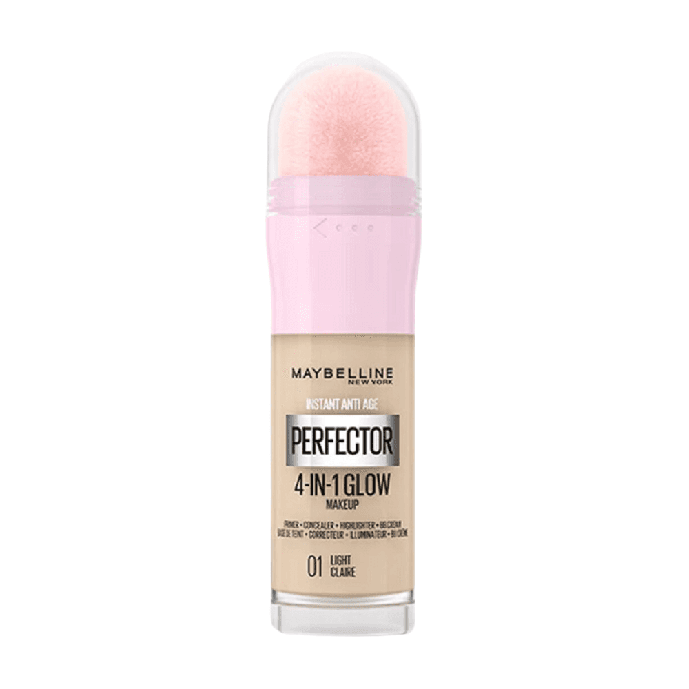 Maybelline Instant Anti Age Perfector 4-i-1 Glow Makeup Primer, Concealer, Highlighter och BB Cream 20ml - 01 Ljus Clair