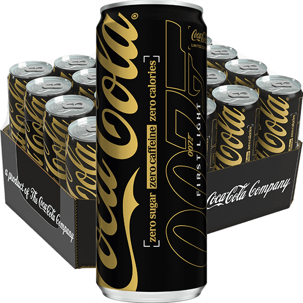 Coca Cola Zero Koffeinfri 33cl x 20st