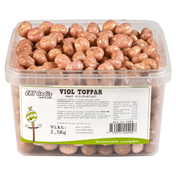 Violtoppar 2,5kg