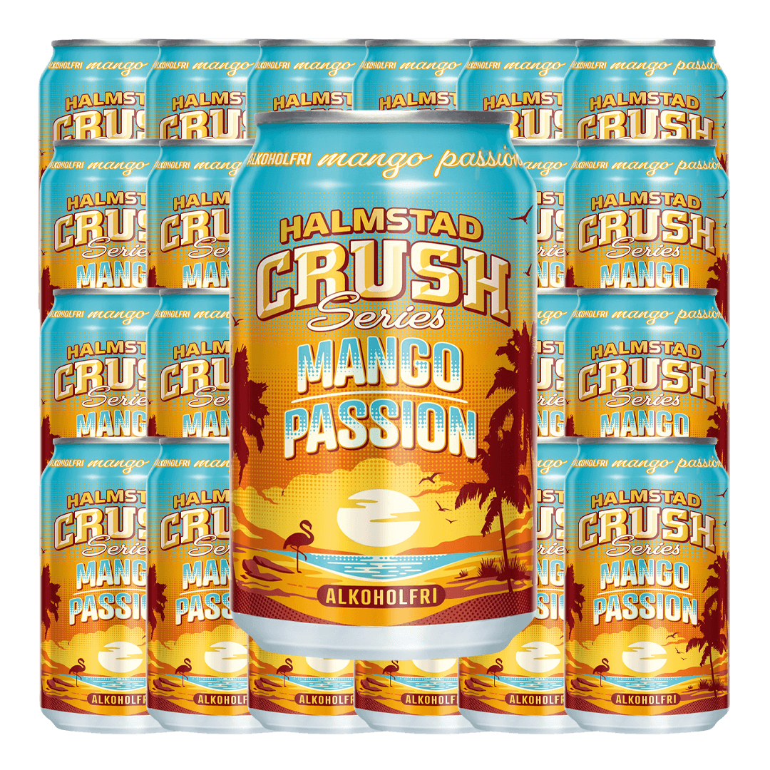Halmstad Crush Mango Passion 33cl x 24st