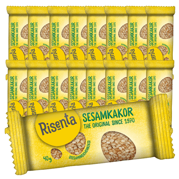 Risenta Sesamkakor Original 40g x 24st