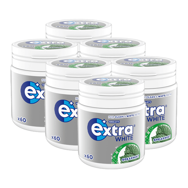 Extra White Spearmint 6-pack