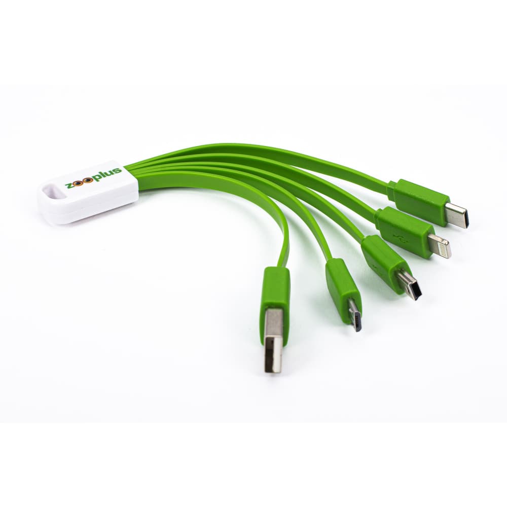 zooplus 5-i-1 USB-kabel - 1 st