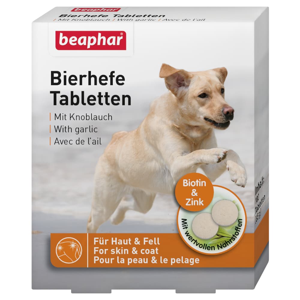 beaphar Yeast Tablets jästtabletter - 100 styck