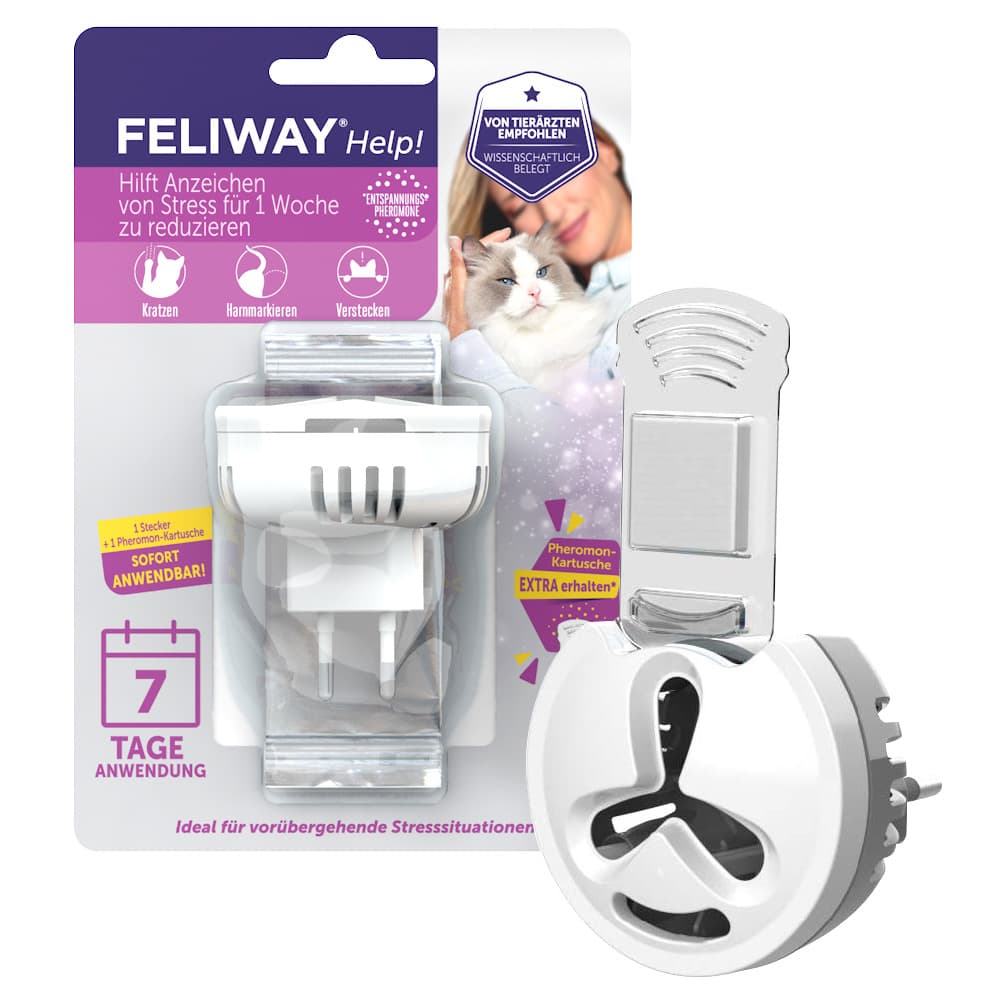 Feliway® Help!  Tillbehör: sparset med 3 x 340 mg påfyllnad