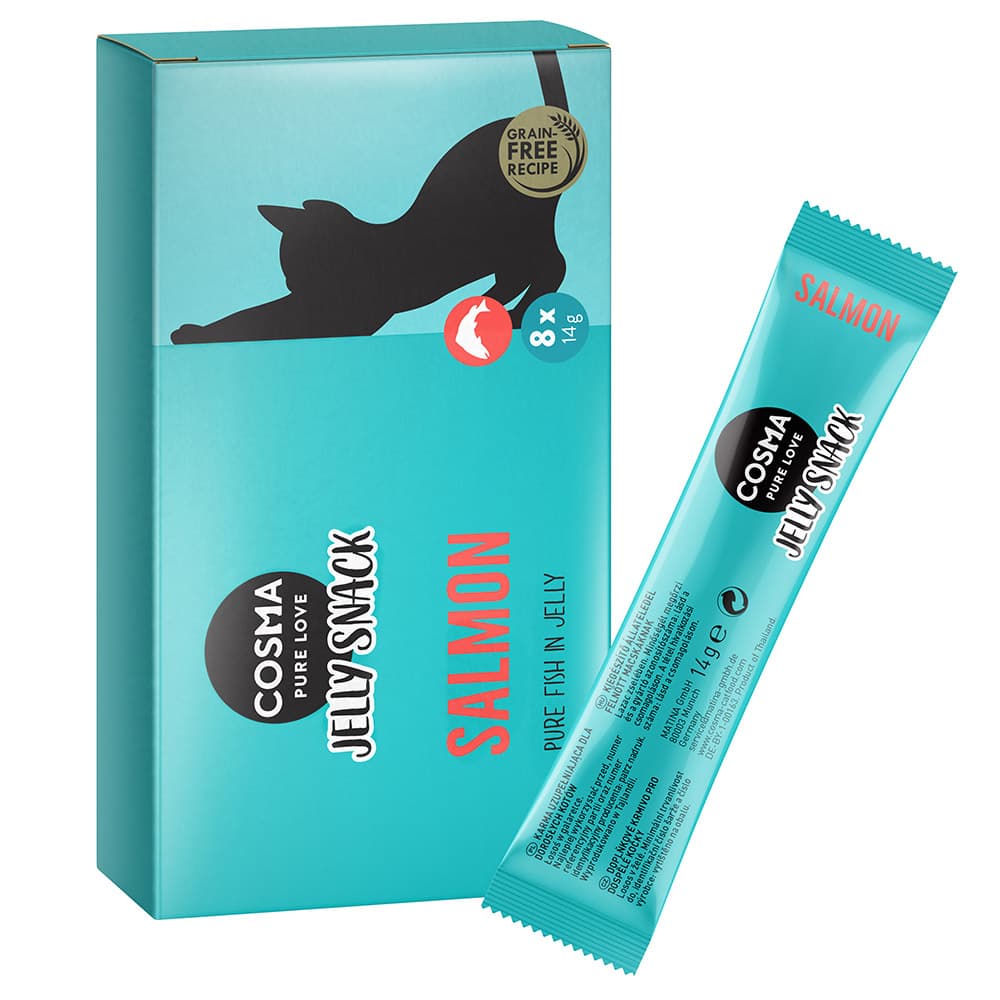 Ekonomipack: Cosma Jelly Snack 24 x 14 g - Lax