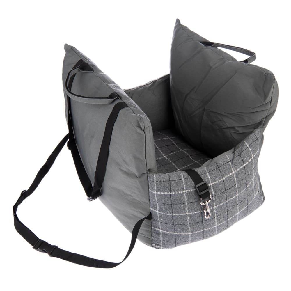 TIAKI Sleep & Travel bärbar bilsits - L 50 x B 42 x H 42 cm