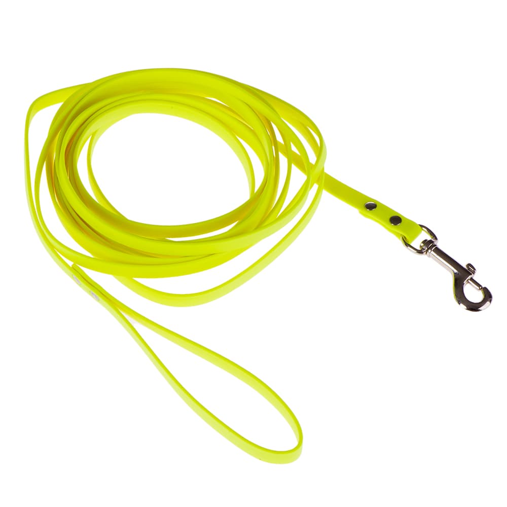 Heim BioThane® söklina neongul - Längd 5 m, bredd 13 mm