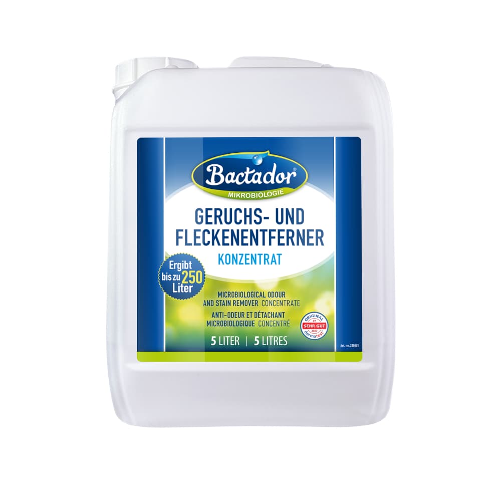 Bactador lukt- och fläckborttagare - 5 liter koncentrat