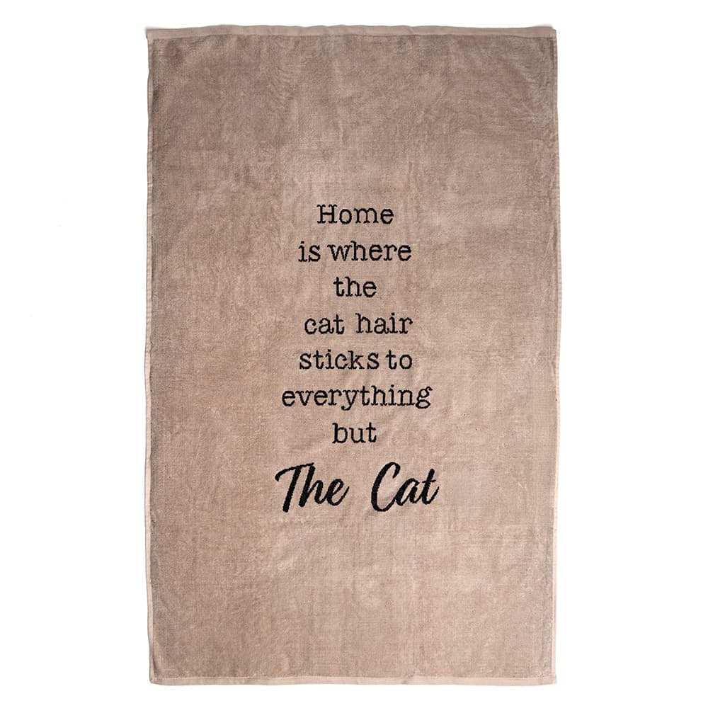 TIAKI "Home" badhandduk för katter - L 140 x B 90 cm