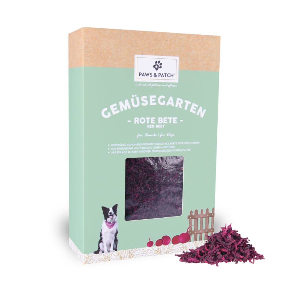 PAWS PATCH Grönsaksträdgård Rödbetsremsor - 400 g