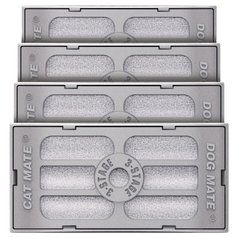 Cat Mate Shell dricksfontän Utbytesfilter 4-pack