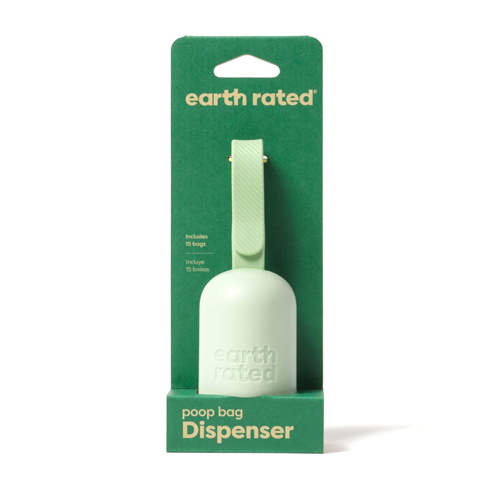 Earth Rated bajspåsedispenser - Påshållare inkl. 1 rulle påsar