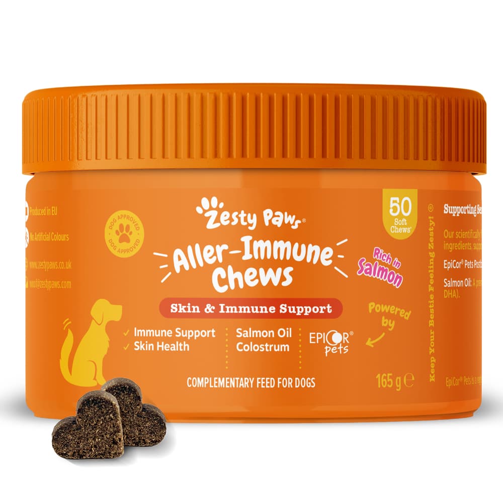 Zesty Paws Aller-Immune Chews lax - 50 tuggtabletter