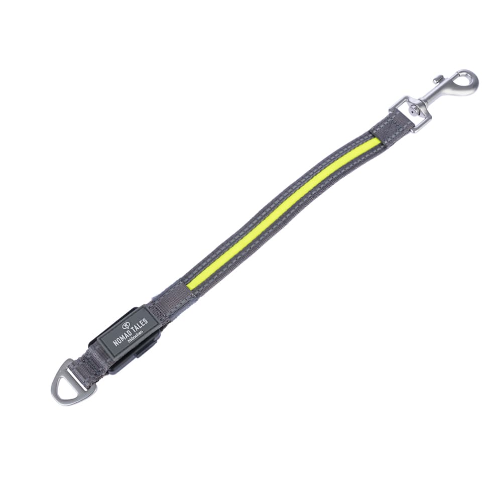 Nomad Tales Spirit USB LED koppelförlängning, neongul & grå - Storlek M/L: ca L 39 cm