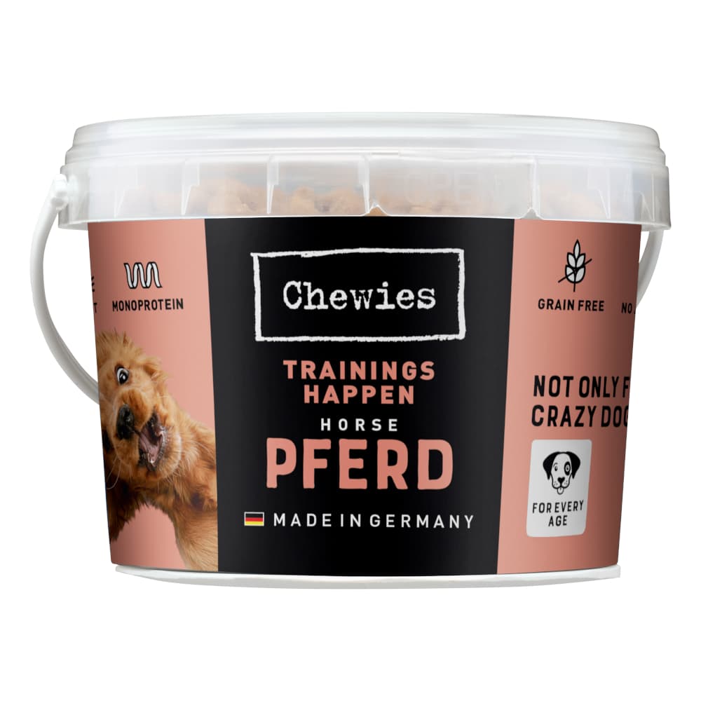 Chewies monoprotein träningsgodis - Ekonomipack: Häst 2 x 300 g