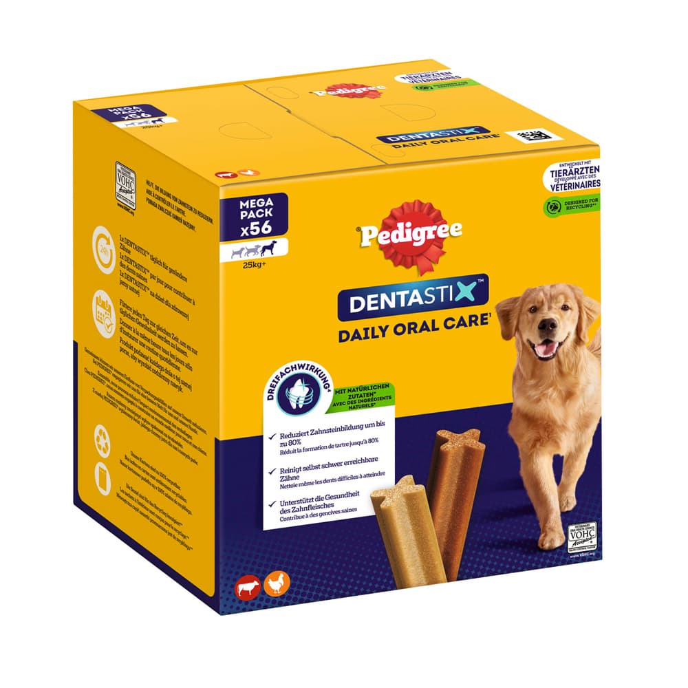 Pedigree Dentastix Daily Oral Care - Large (>25 kg), 56 st (2160 g)