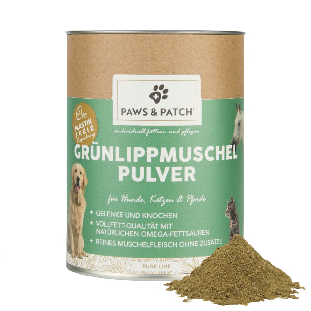 PAWS & PATCH pulvriserad grönläppad mussla - 250 g