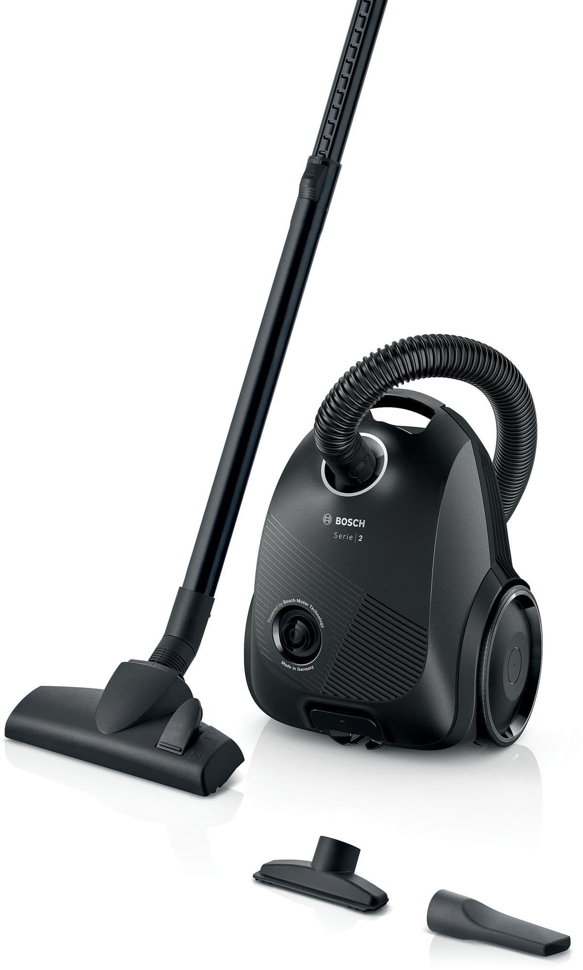 Bosch Serie 2 Dammsugare med påse Svart