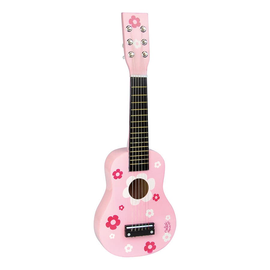 Vilac Gitarr rosa med blommor