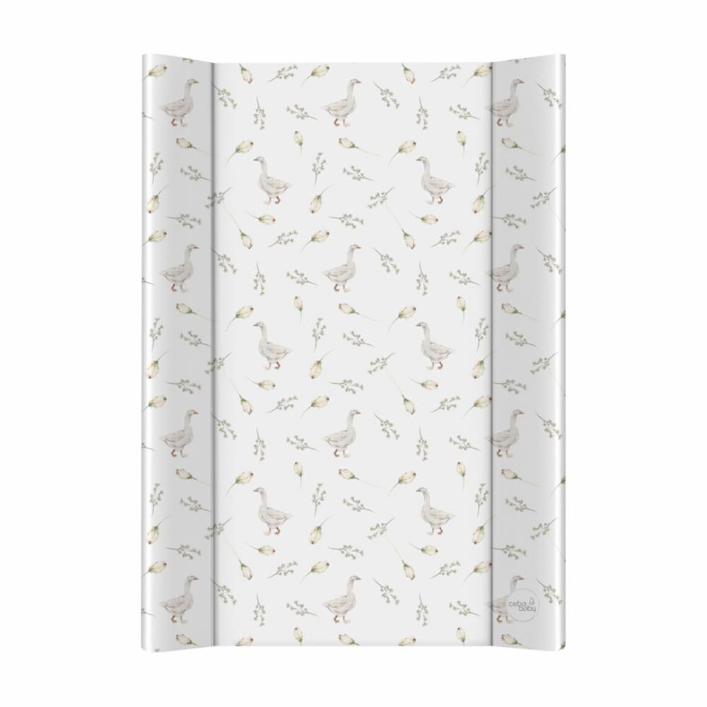 CEBA BABY Skötbädd 2-sidig med hård skiva (50x70) Basic Goose