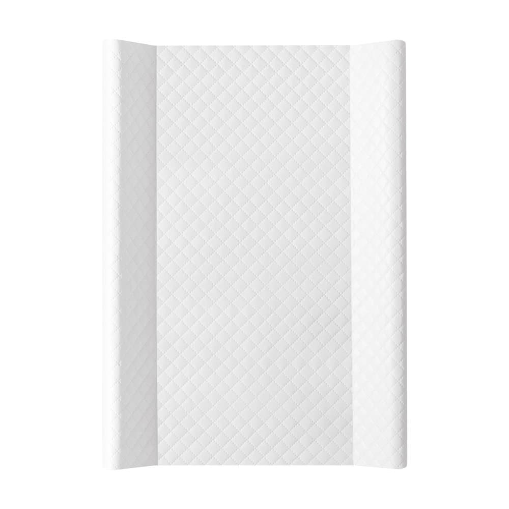 CEBA BABY Skötbädd 2-sidig med hård skiva (50x70) Comfort Caro Vit