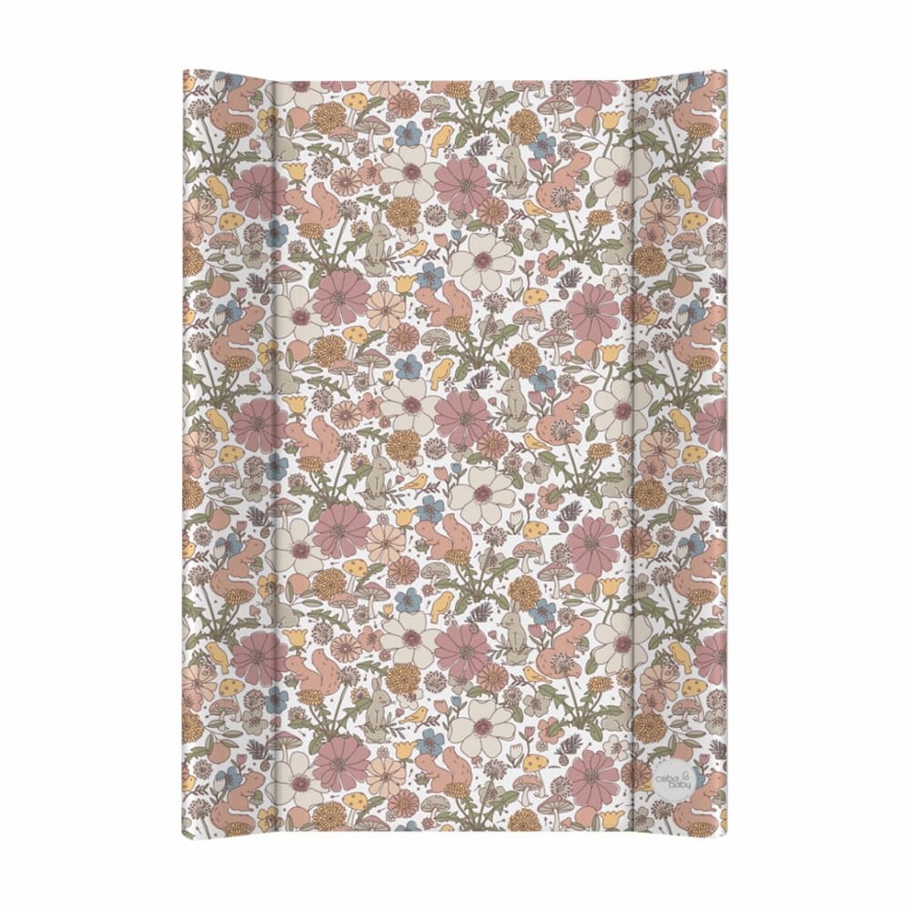 CEBA BABY Skötbädd 2-sidig med hård skiva (50x70) Basic Garden