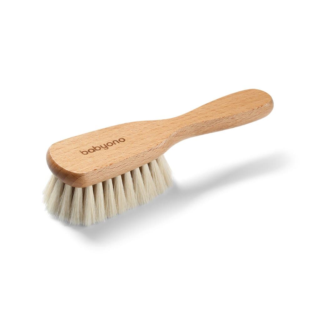 BABYONO Borste med naturliga borst