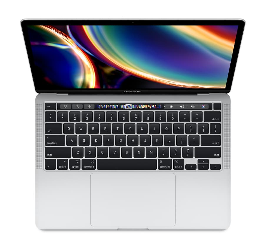 MacBook Pro 13" 4TBT Mid 2020 (Intel Quad-Core i7 2.3 GHz, 32 GB RAM, 1 TB SSD) Silver