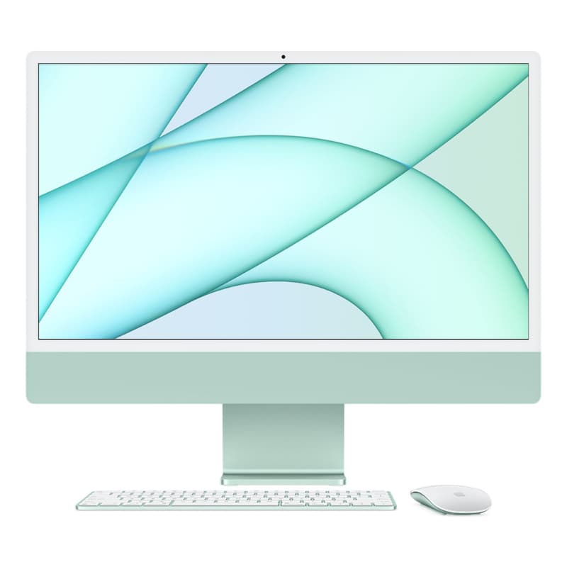 iMac 24" M1 2021 (Apple M1 8-Core, 16 GB RAM, 256 GB SSD, 7-Core) Green