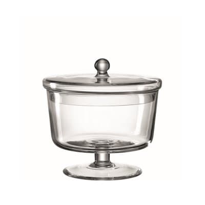Glasburk på Fot Poesia 18 cm