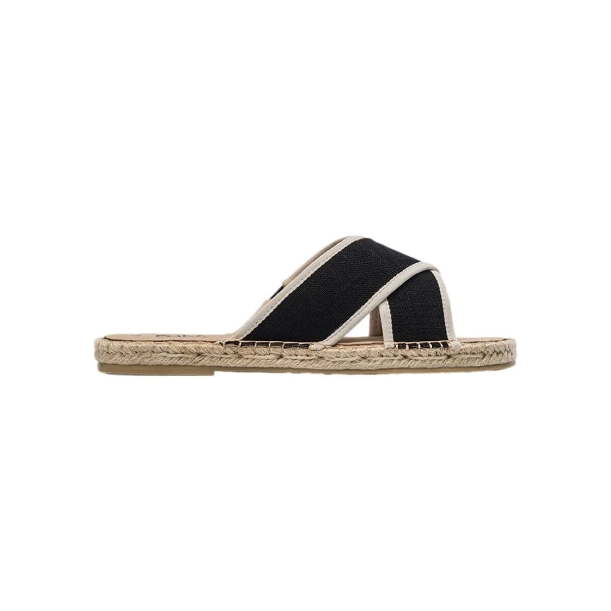 Platta sandaler Paez  Sandals Crossed W - Linen Black
