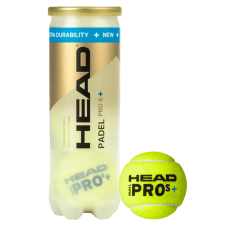 HEAD Pro S+ Padel Balls – 3 st