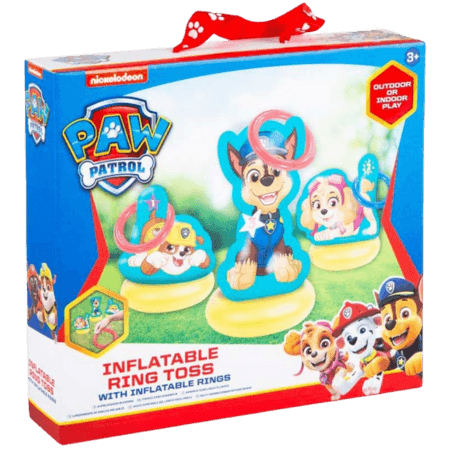 Nickelodeon Paw Patrol Uppblåsbart Ringspel