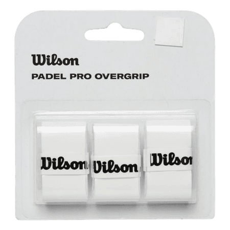 Wilson Padel Pro Overgrip Vit Tape – 3 st