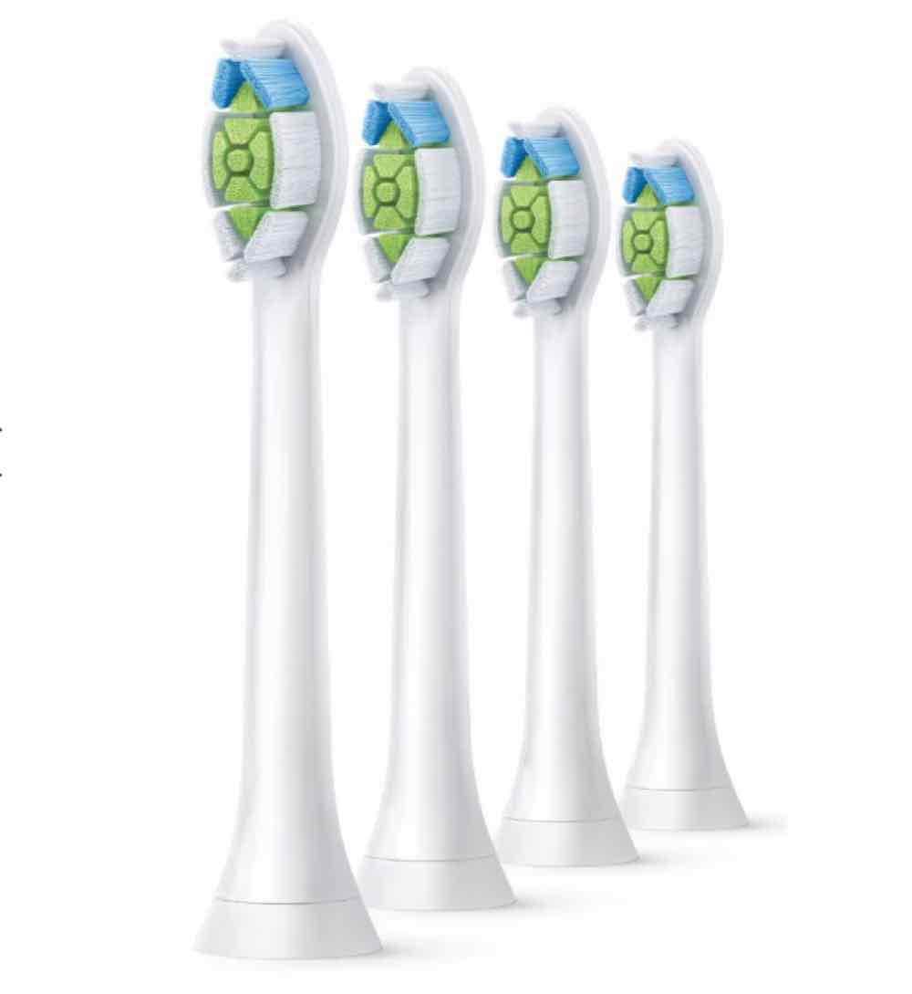 Kompatibla Philips Sonicare Tandborsthuvuden HX6064 – DiamondClean Refill (Antal: 4-Pack)