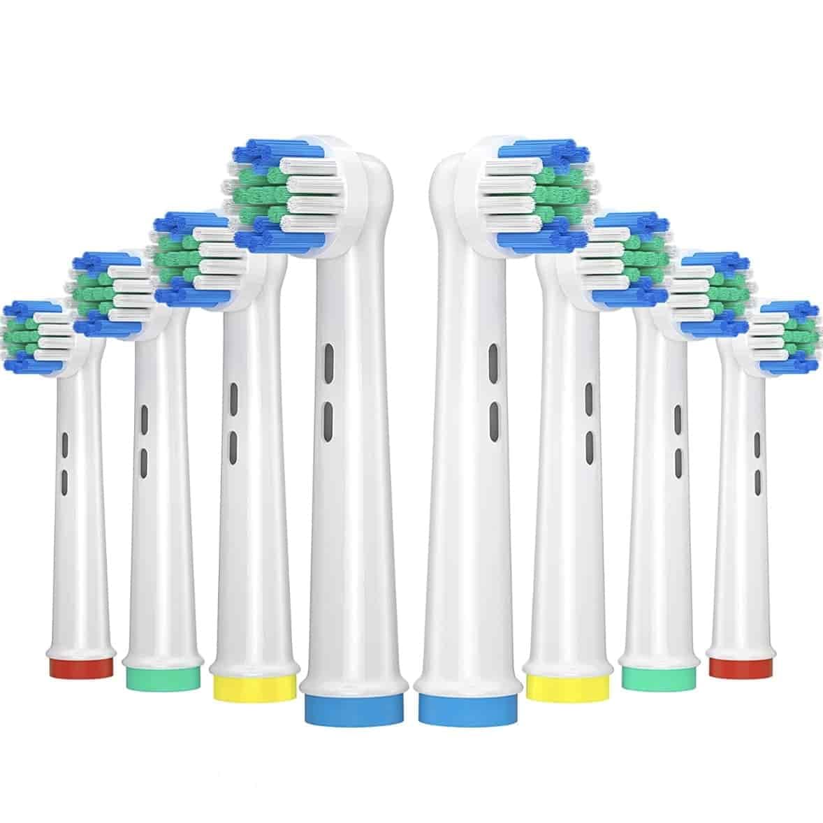 Kompatibla Oral B Tandborsthuvuden (Antal: 8-Pack - Mest populär)