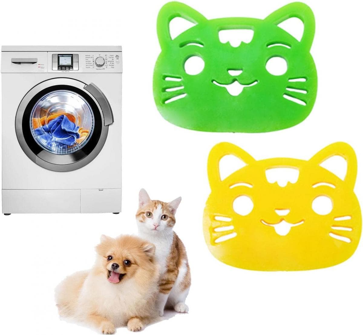 Pälsborttagare för Tvättmaskin 4-pack