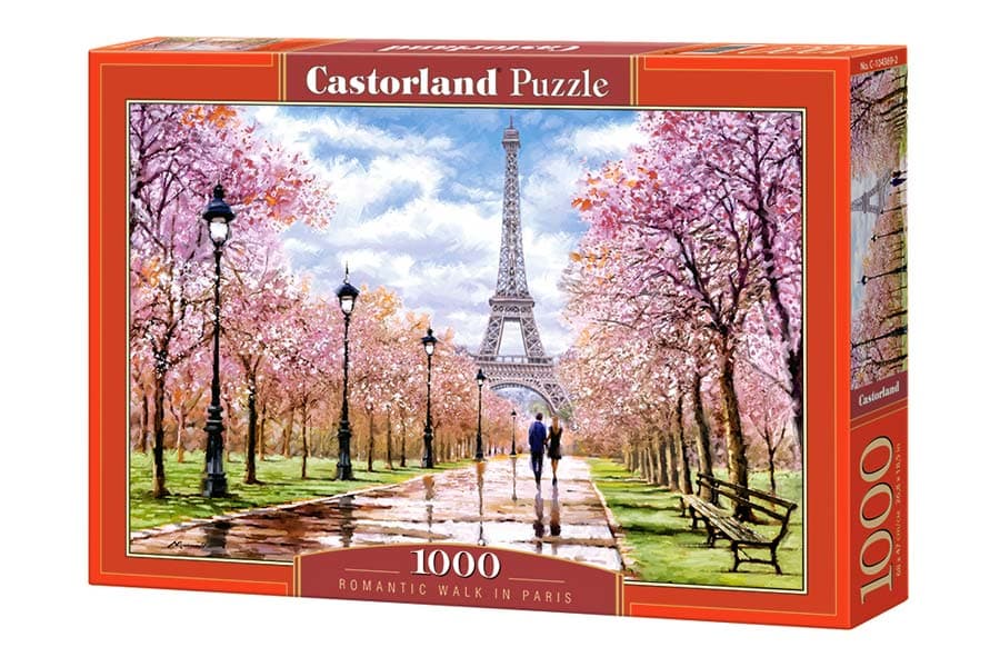 Castorland Pussel - Höstpromenad i Paris 1000 Bitar
