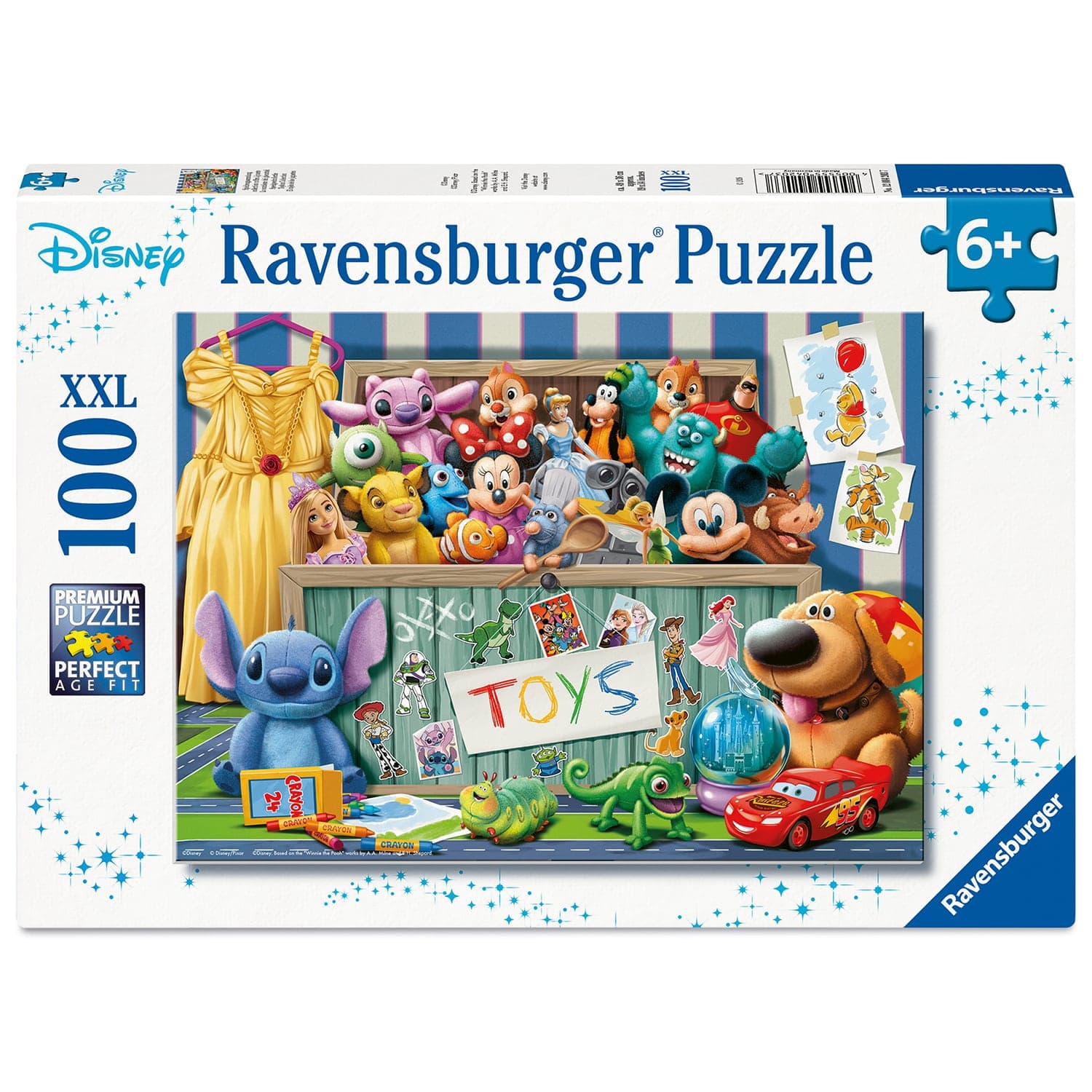 Ravensburger Pussel - Disney & Pixar 100 bitar