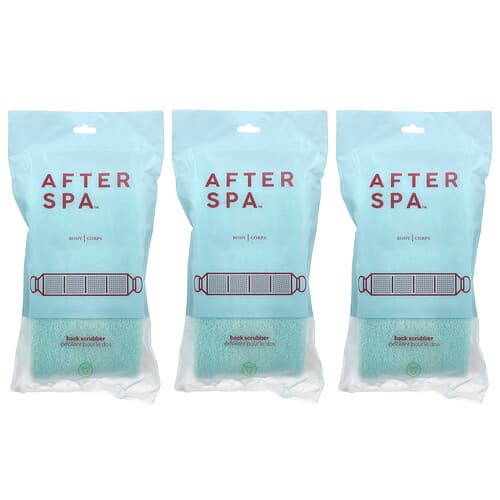 AfterSpa, Ryggskrubb med handtag, 3 skrubbar