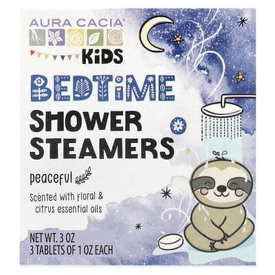 Aura Cacia, Barn, Šngkokare för sänggåendet, Fridfull, 3 tabletter