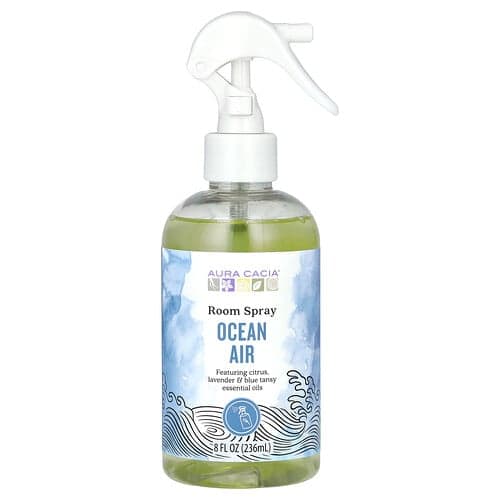Aura Cacia, Rumsspray, Ocean Air, 236 ml