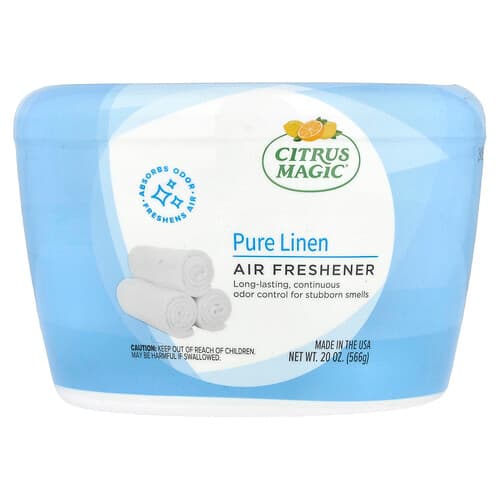 Citrus Magic, Luftfräschare, rent linne, 20 oz (566 g)
