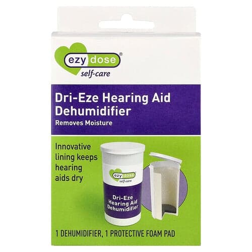 Ezy Dose, Egenvård, Dri-Eze avfuktningssats för hörapparat, 2 delar