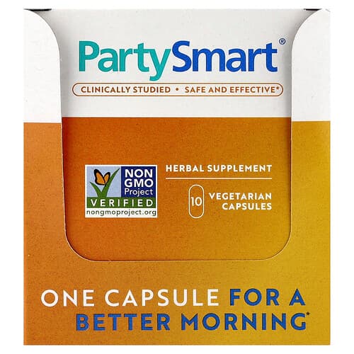 Himalaya, PartySmart®, 10 paket, 1 vegetarisk kapsel styck