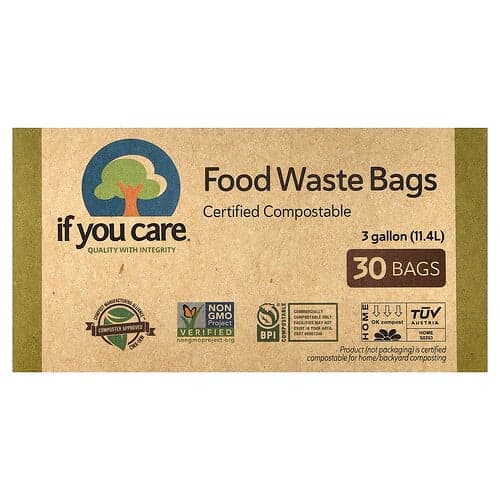 If You Care, Matavfallspåsar, 3 gallon, 30 påsar